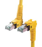 HARTING 09488484745005 CABLE, RJ45 MACHO-MACHO, AMARILLO, 500MM