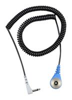 DESCO 19908 DUAL-WIRE COIL CORD, SNAP, 20FT
