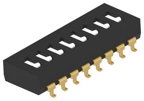 TE CONNECTIVITY 4-1825059-1 DIP SWITCH, 8POS, SPST, SLIDE