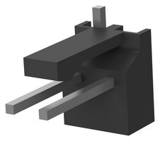 TE CONNECTIVITY - AMP 3-647166-2 WTB CONNECTOR, HEADER, 2POS, 1ROW