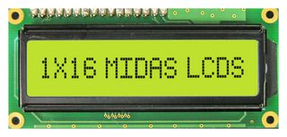 MIDAS DISPLAYS MC11606A6WR2-SPTLY