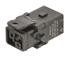 HARTING 09100022701. HEAVY DUTY INSERT, RCPT, 2+PE, 10A
