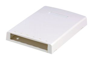 PANDUIT CBXF6BL-AY SURFACE MOUNT BOX, ABS, BLACK ROHS COMPLIANT: YES