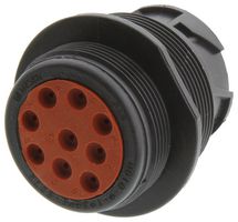 DEUTSCH - TE CONNECTIVITY HD10-9-1939PE-B022 AUTOMOTIVE HOUSING, RCPT, 9POS, 13A