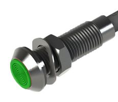 MARL 604-324-21 PANEL INDICATOR, GREEN, 5MM, 12VDC