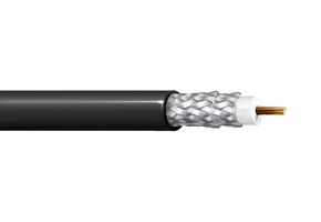 BELDEN 1694F B591000 COAXIAL CABLE, RG-6/U, 1000FT, BLACK