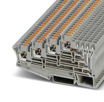 PHOENIX CONTACT 3012300 BLOQUE TERMINAL DIN, 8VÃAS, 12AWG, GRIS