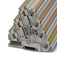 PHOENIX CONTACT 3210542 BLOQUE TERMINAL DIN, 7VÃAS, 12AWG, GRIS