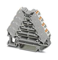 PHOENIX CONTACT 3270115 MARSHALLING TERMINAL, 16WAY, 14AWG, GRY ROHS COMPLIANT: YES