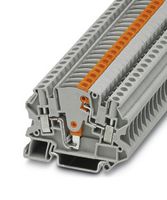 PHOENIX CONTACT 3047453 BLOQUE TERMINAL DIN, 2 VÃAS, 10AWG, GRIS