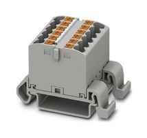 PHOENIX CONTACT 3273154 TB, DISTRIBUTION BLOCK, 12P, 12AWG, GREY ROHS COMPLIANT: YES