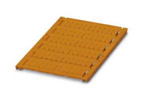 PHOENIX CONTACT 0829155 MARKER SHEET, BLANK, 5.2MM, ORANGE, TB