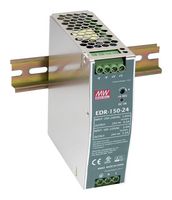 MEAN WELL EDR-150-24 POWER SUPPLY, AC-DC, 24V, 6.5A