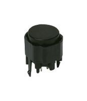 C&K COMPONENTS K12P BK 2 2.5N TACTILE SWITCH, SPST, 0.1A, 30V, TH