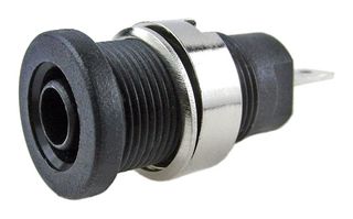 CLIFF ELECTRONIC COMPONENTS FCR73575B CONN, BANANA, JACK, 24A, QC, BLK