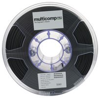 MULTICOMP PRO MP001654 3D PRINTER FILAMENT, 2.85MM, PLA, BLACK