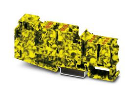 PHOENIX CONTACT 3214082 DIN RAIL TB, PUSH IN/SCREW, 11P, 16-0AWG ROHS COMPLIANT: YES