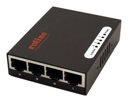 ROLINE 21.14.3514 ETHERNET, 4X RJ45, 10/100MBPS/1GBPS