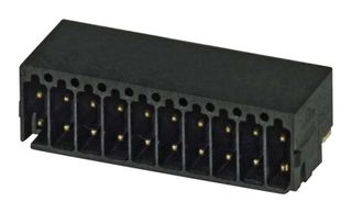 PHOENIX CONTACT 1859631 TERMINAL BLOCK, R/A, HEADER, 16WAY, TH ROHS COMPLIANT: YES