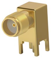 TE CONNECTIVITY 5-1814400-2 RF COAX CONN, SMA R/A JACK,50 OHM, THT