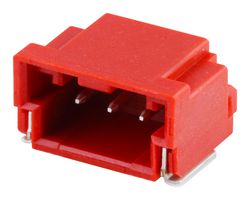 MOLEX 502352-0302 WTB CONN, HEADER, R/A, 3POS, 1ROW, 2MM