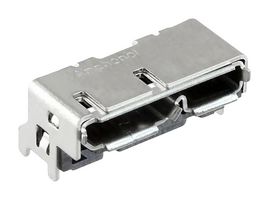 AMPHENOL COMMUNICATIONS SOLUTIONS GSB443T33HR MICRO USB CONN, 3.1 TYPE B, RCPT, SMT