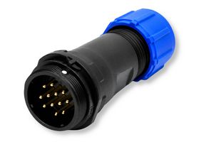 MULTICOMP PRO MP002578 CIRCULAR CONNECTOR, 12POS, RCPT, SOLDER