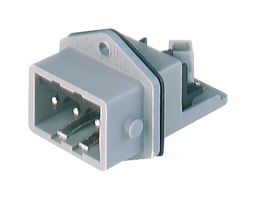 LUMBERG AUTOMATION STASEI 3 N V0 RECTNGLR PWR CONN, PLUG, 3+PE, PANEL ROHS COMPLIANT: YES
