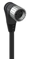 LUMBERG AUTOMATION 60694 SENSOR CORD, 19P M23 RCPT-FREE END, 15M
