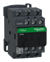 SCHNEIDER ELECTRIC CAD50U7 CONTROL RELAY, 5PST-NO, 240V, DIN/PANEL