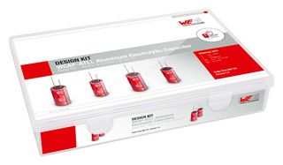 WURTH ELEKTRONIK 860161 ALUMINUM ELECTROLYTIC CAP DESIGN KIT