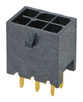 MOLEX 206832-1002 CONNECTOR, HEADER, 10POS, 2ROW, 3MM ROHS COMPLIANT: YES
