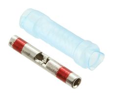 RAYCHEM - TE CONNECTIVITY 650129-000 WIRE SPLICE, CRIMP, RED, 20AWG, 0.61MM2