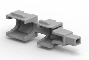 TE CONNECTIVITY 2005000-3 DATA CONNECTIVITY HOUSING, PBT GF, GRAY