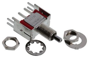 TE CONNECTIVITY - ALCOSWITCH 2-1825137-6 TOGGLE SWITCH, SPDT, 5A, 120VAC, PANEL ROHS COMPLIANT: YES