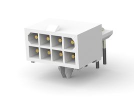 AMP - TE CONNECTIVITY 1-770970-1 WTB CONN, R/A HEADER, 8POS, 2ROW, 4.14MM ROHS COMPLIANT: YES