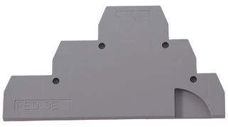 ENTRELEC - TE CONNECTIVITY 1SNA116771R2000 END SECTION, 3MM, TB, GREY ROHS COMPLIANT: YES