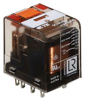 TE CONNECTIVITY - SCHRACK PT370524 POWER RELAY, 3PDT, 110VDC, 10A, SOCKET