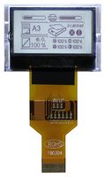 MIDAS DISPLAYS MDCOG128064A6W-FPTLW LCD DISPLAY, FSTN, 128 X 64 PIXEL, 3.1V