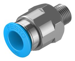 FESTO QS-1/8-10 PUSH-IN FITTING, 10MM, R1/8