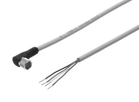 FESTO SIM-M8-4WD-2,5-PU SENSOR CORD, 4P M8 RCPT-FREE END, 2.5M