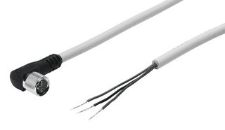 FESTO SIM-M8-3WD-2,5-PU SENSOR CORD, 3P M8 RCPT-FREE END, 2.5M