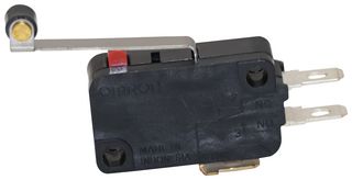 OMRON ELECTRONIC COMPONENTS V-166-1A5 BY OMI MICROSWITCH, SPDT, 16A, 250VAC, 1.23N ROHS COMPLIANT: YES