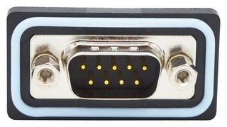 NORCOMP SDF-V09-113L011. SUB-D MACHO, DE, 9POS, SOLDAR, IP67