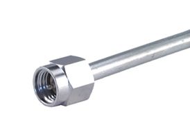 HUBER+SUHNER 11"SMA-50-3-77/119"NH RF COAX, SMA MACHO, 50 OHM, CABLE