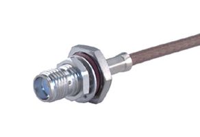 HUBER+SUHNER 24"SMA-50-2-45/133"NE RF COAX, SMA HEMBRA, 50 OHM, CABLE