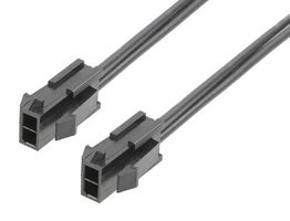 MOLEX 214757-2022 WTB CORD, 2P MICRO-FIT PLUG/PLUG, 11.8" ROHS COMPLIANT: YES
