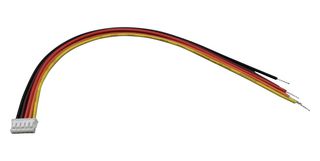 MULTICOMP PRO MP004782 CABLE ASSY, 5P RCPT-FREE END, 150MM