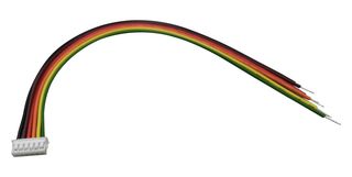 MULTICOMP PRO MP004783 CABLE ASSY, 6P RCPT-FREE END, 150MM