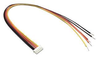 MULTICOMP PRO MP004791 CABLE ASSY, 5P RCPT-FREE END, 300MM
